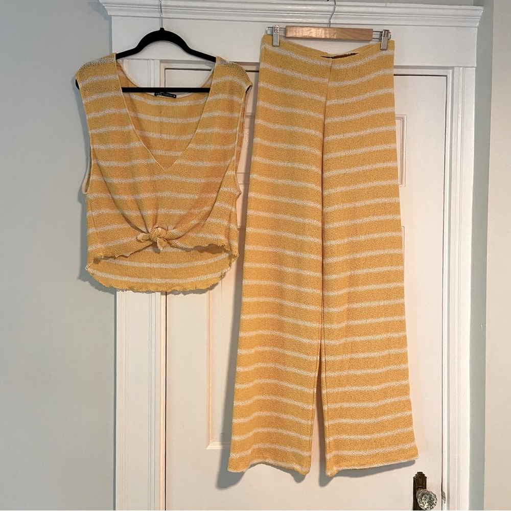Zara Knit Pant Set